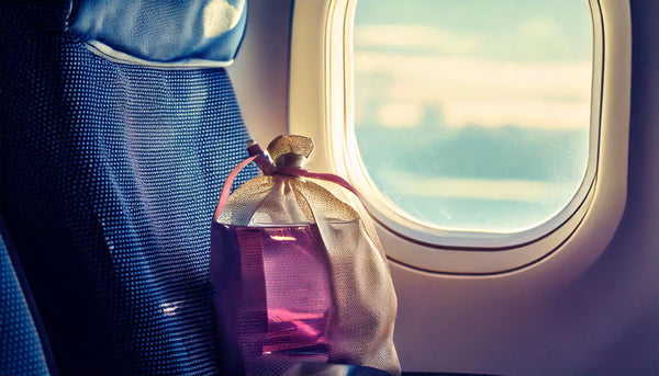 A bag of the best fragrances on a plane
