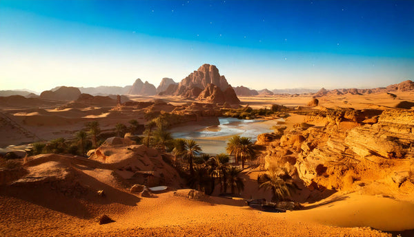 A landscape photograph of Saudi Arabia