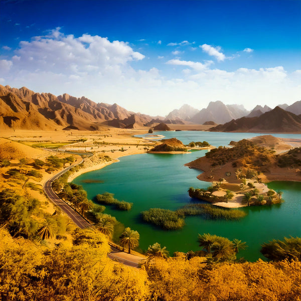 A landscape photography of Saudi Arabia