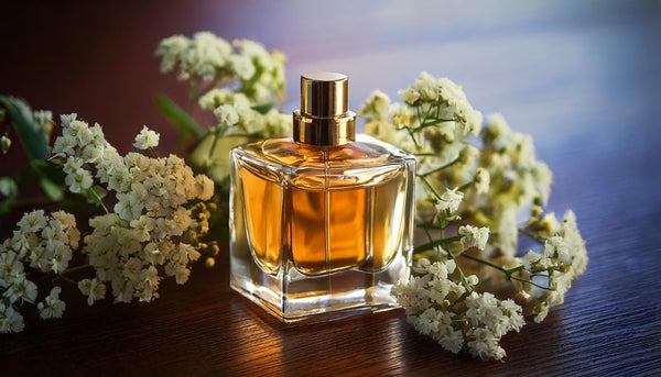 Picture of a men's fragrance defining the meaning of fragrance