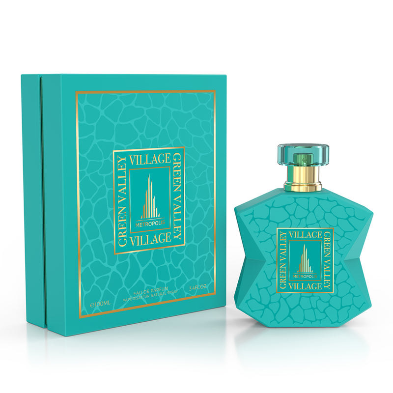 Metropolis Green Valley Village (Unisex) – 100ML Eau De Parfum