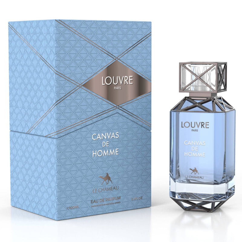 LE CHAMEAU Louvre Paris   Canvas De Homme 100ML