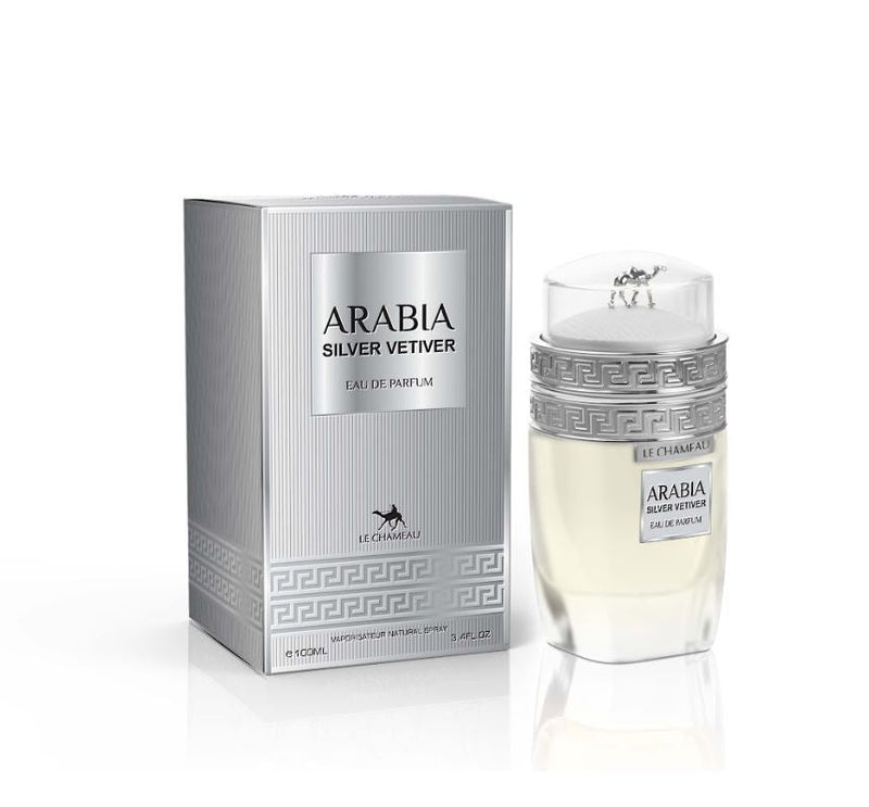 Arabia Silver Vetiver (Pour Homme) – 100ML Eau De Parfum